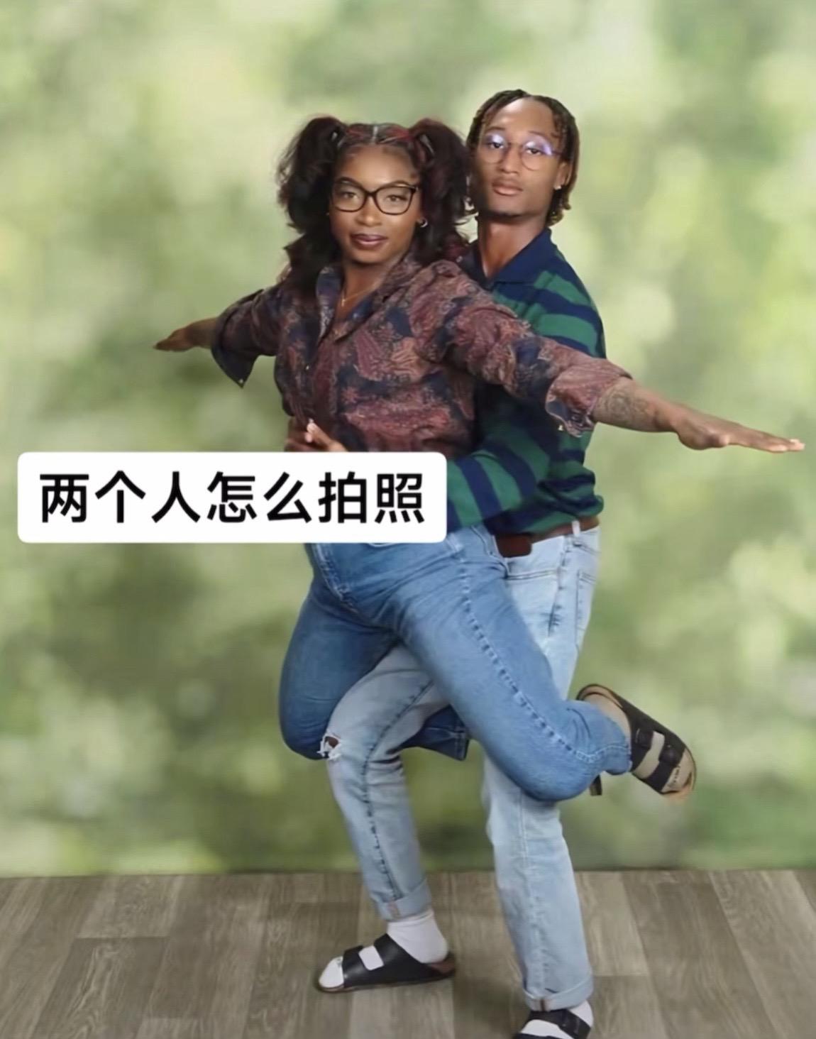 两个人骑车怎么拍