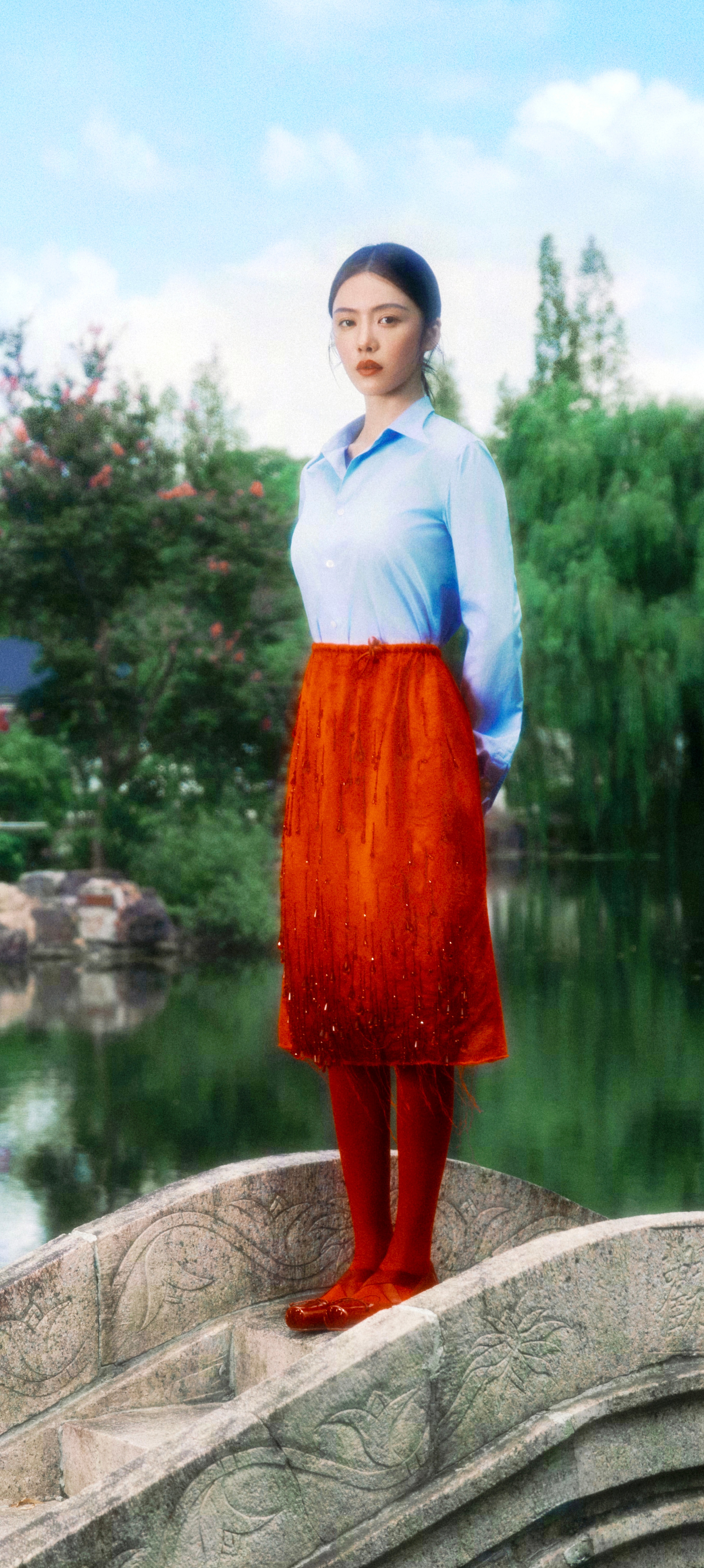 蔡文静 时尚芭莎·中国十二美人💚🤍❤️💙 ​​​