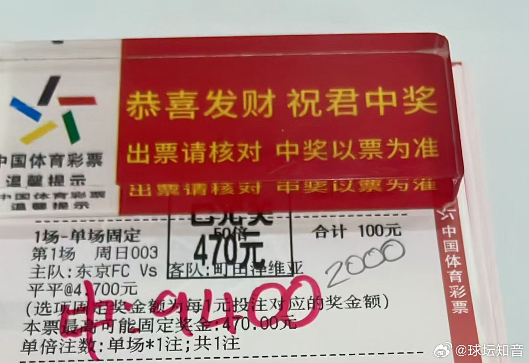 单场固定精准拿捏，东京FC平局收米！实力说话，跟上不迷路。 