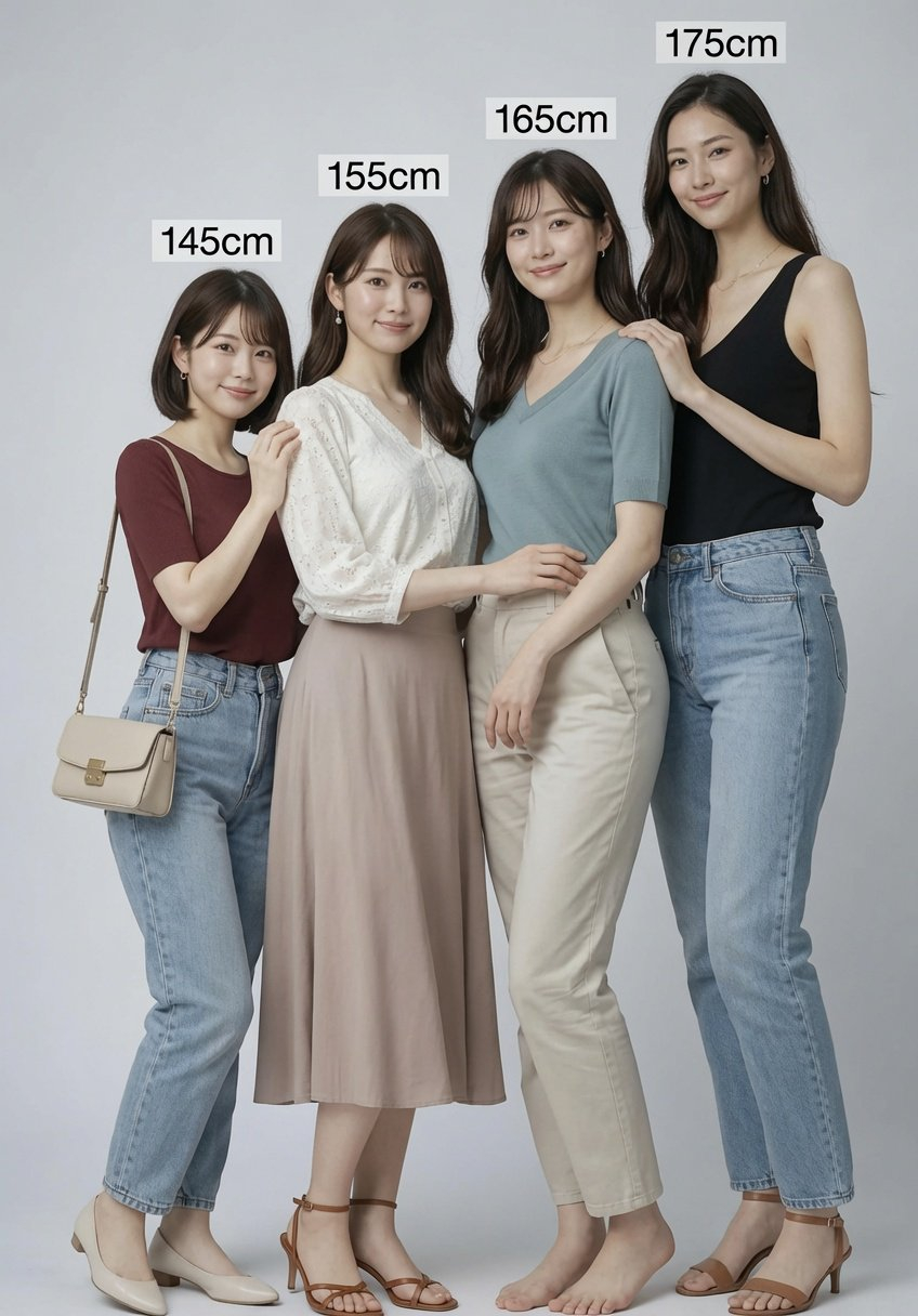 你觉得，女人哪种身高是最合适的？ 