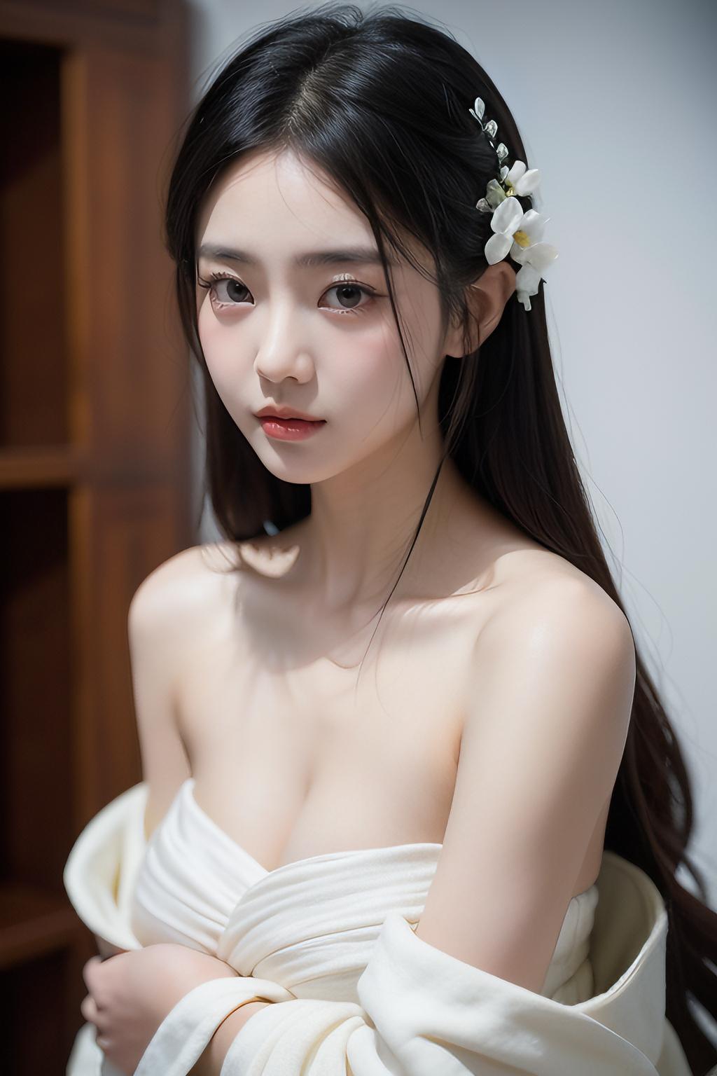 清纯甜美 甜美女孩 肤白貌美 可甜可仙 高级感