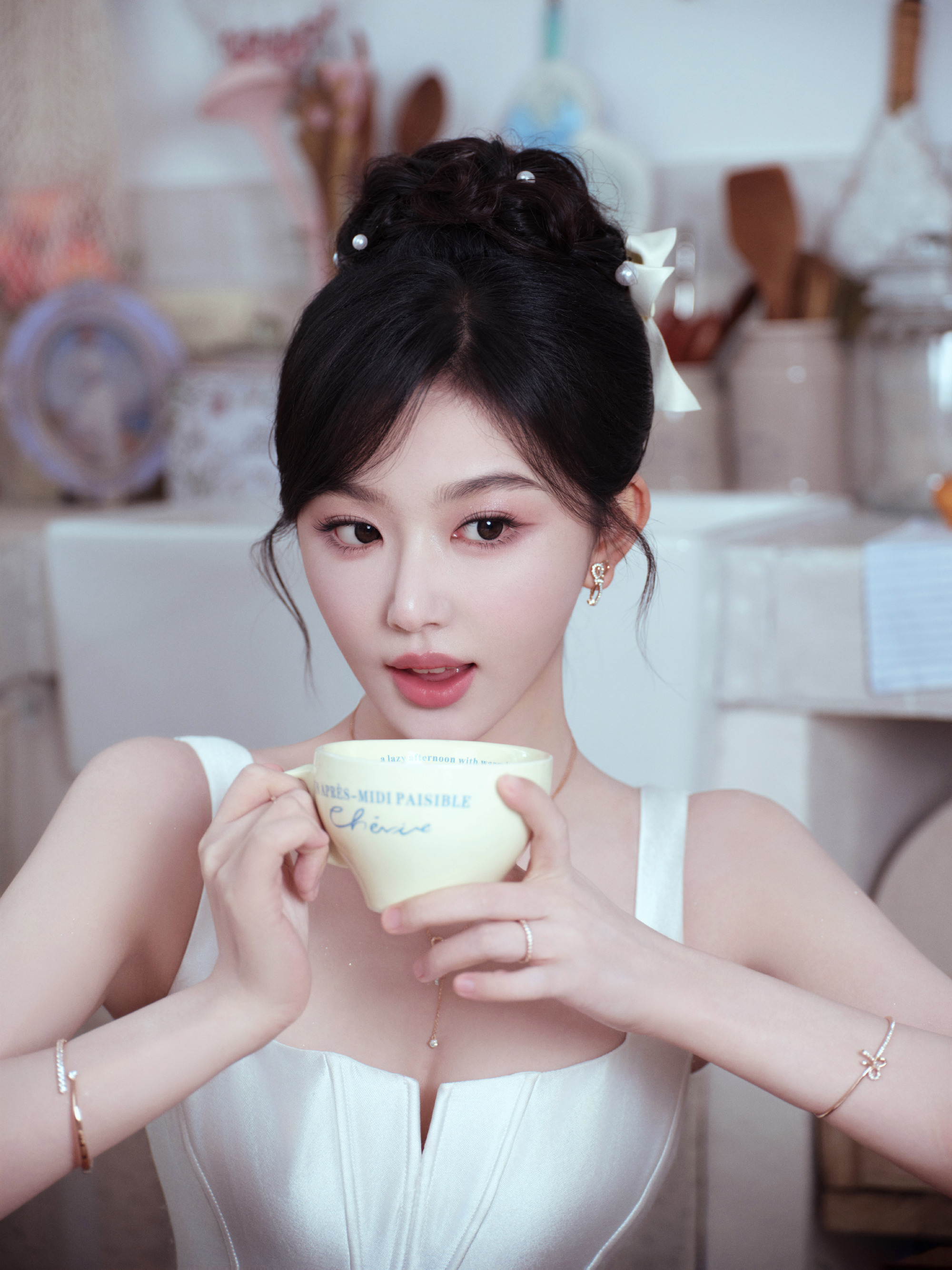 是童话书里偷跑出来的小公主🥰🥰孔雪儿完全真人芭比