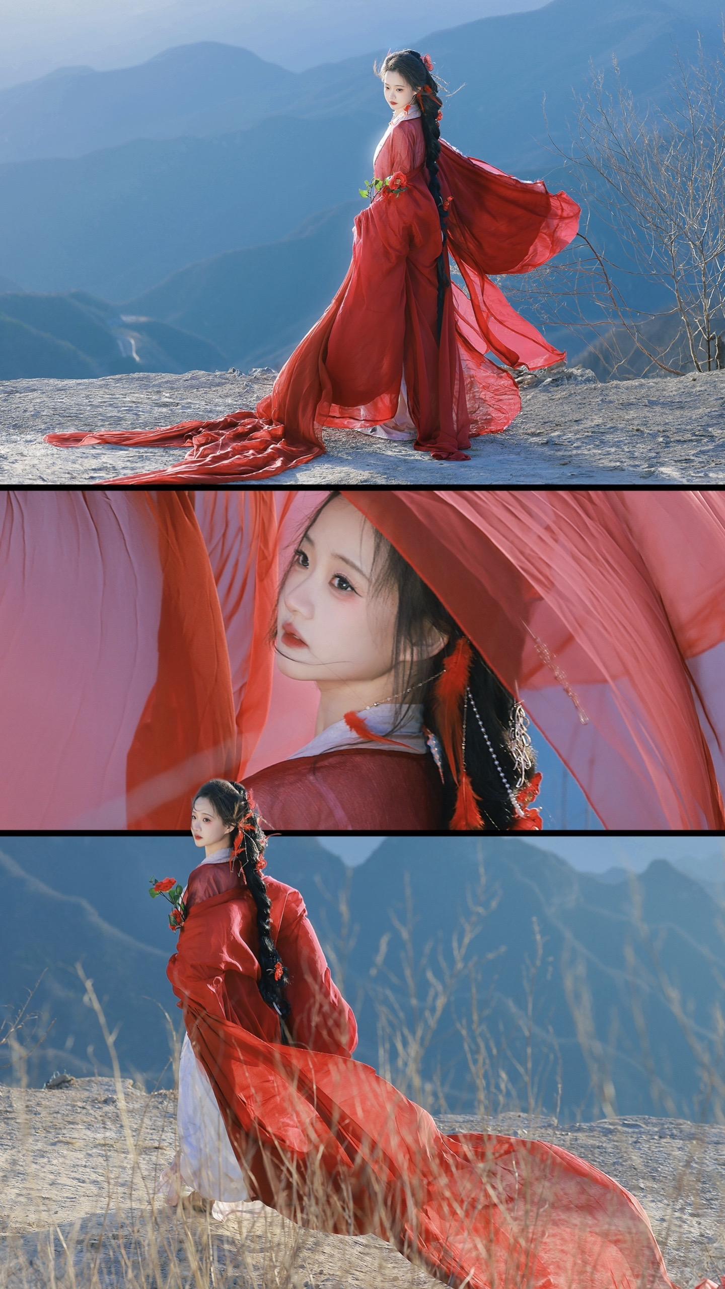 多情最是着红装。🧚‍♀️：  💄