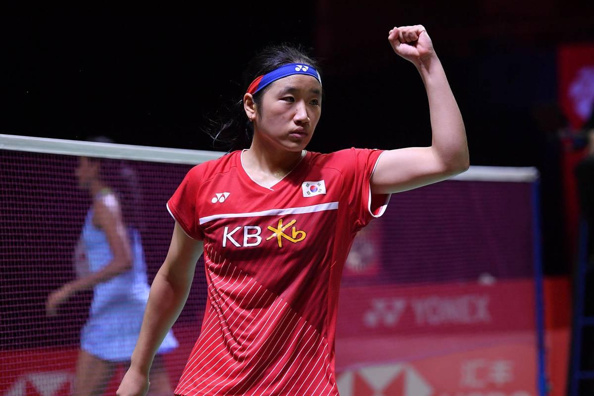 韩国小安子太强了，又是一场漂亮的完胜6号种子印尼一姐瓦尔达尼晋级半决赛

头号种