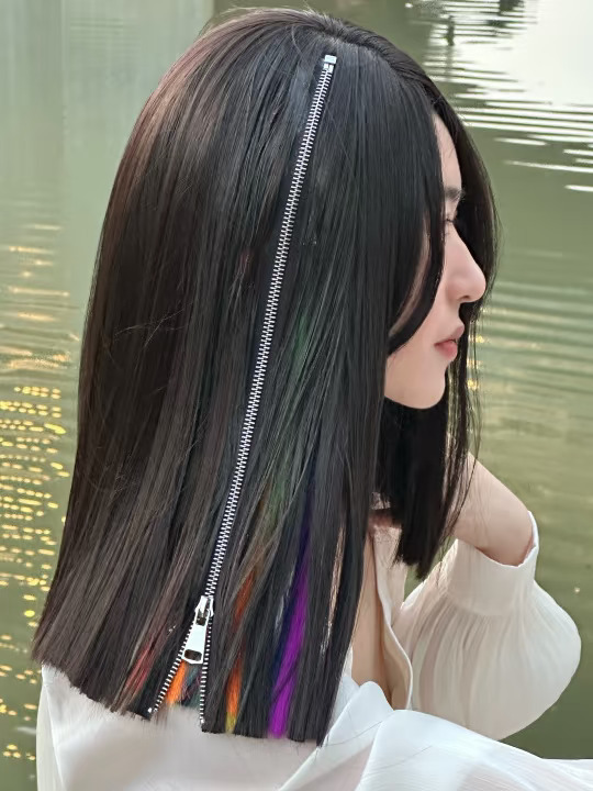 左滑，看我拉开拉链……