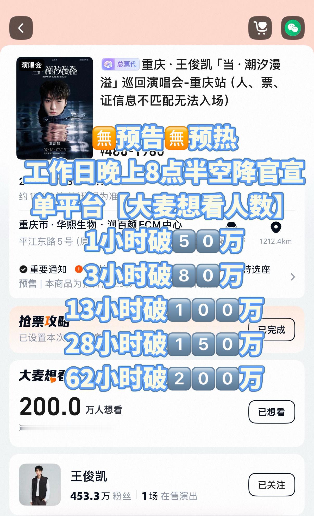 200万想看了………………………………我现在心情好复杂…………………………记录?