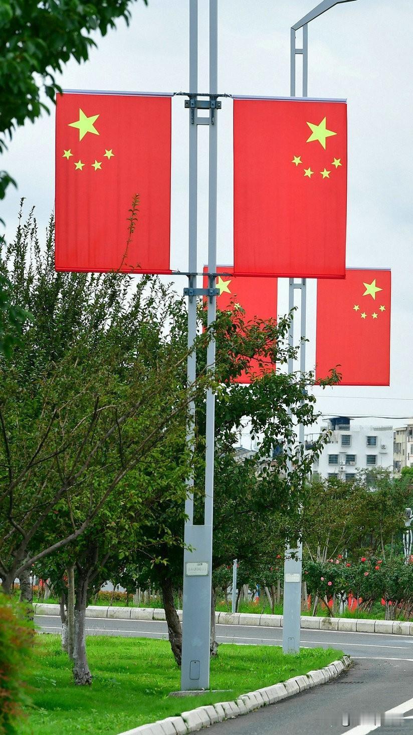 以我心之热爱，
贺你璀璨华章。
七十六载风雨兼程，
你从山河破碎中挺立。
目光所