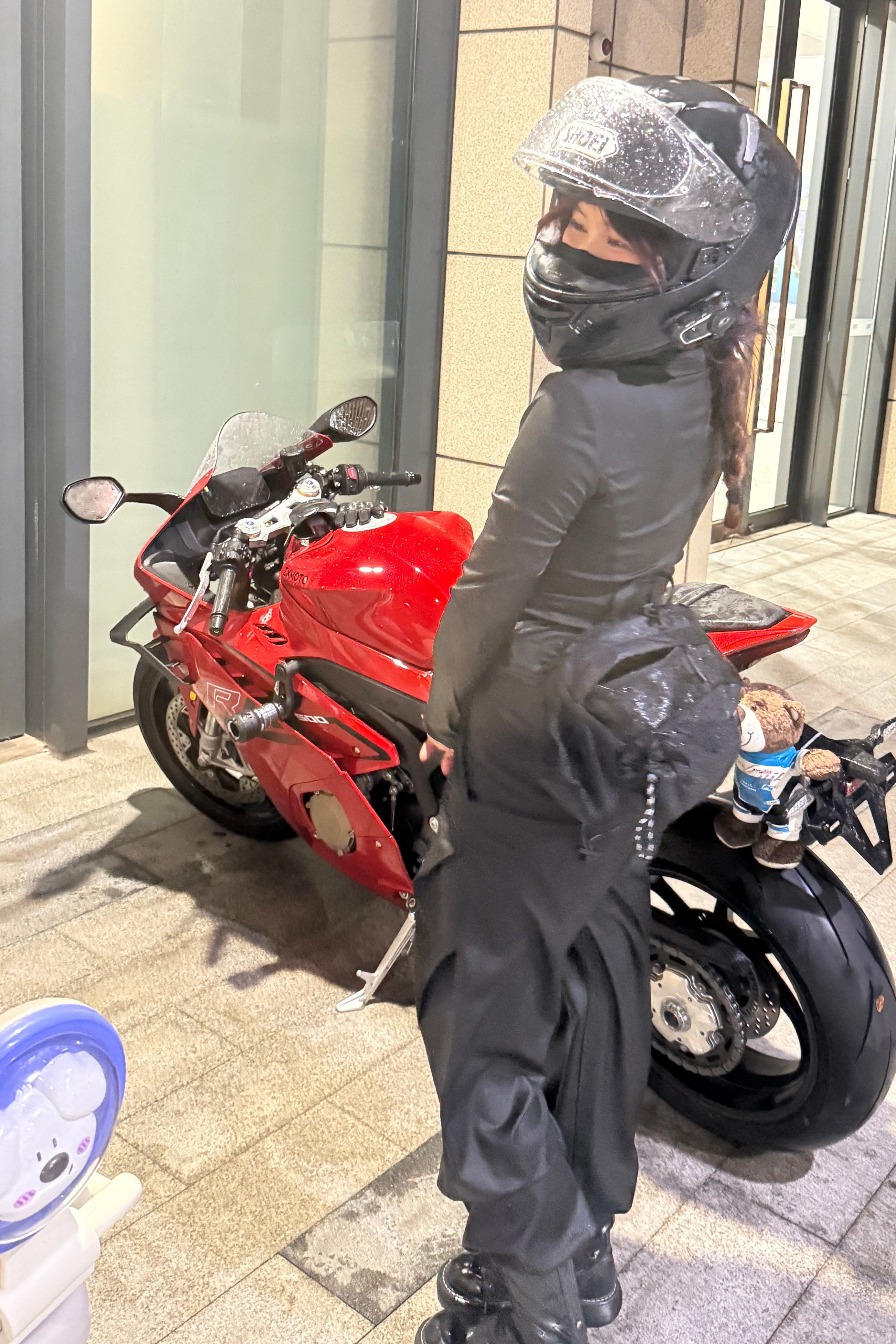 最爱骑摩托车的汽车博主！摩托车女骑 ​​​