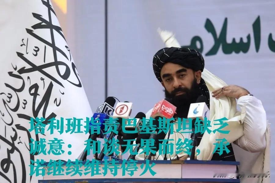 ‌塔利班指责巴基斯坦缺乏诚意：和谈无果而终，承诺继续维持停火‌

   据外媒报