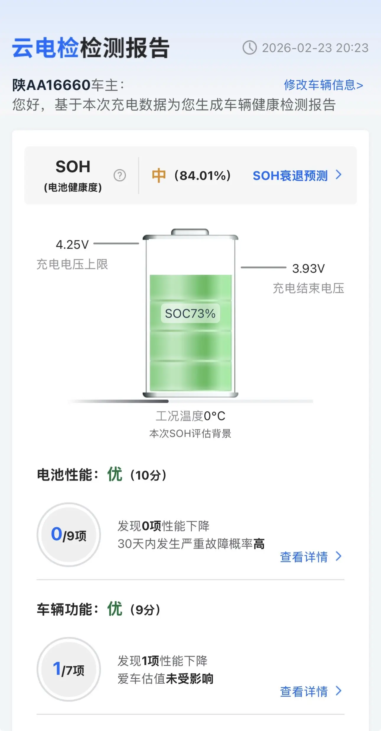 宝马i3 宝马新能源 宁德时代锂电池 电池健康还有多少