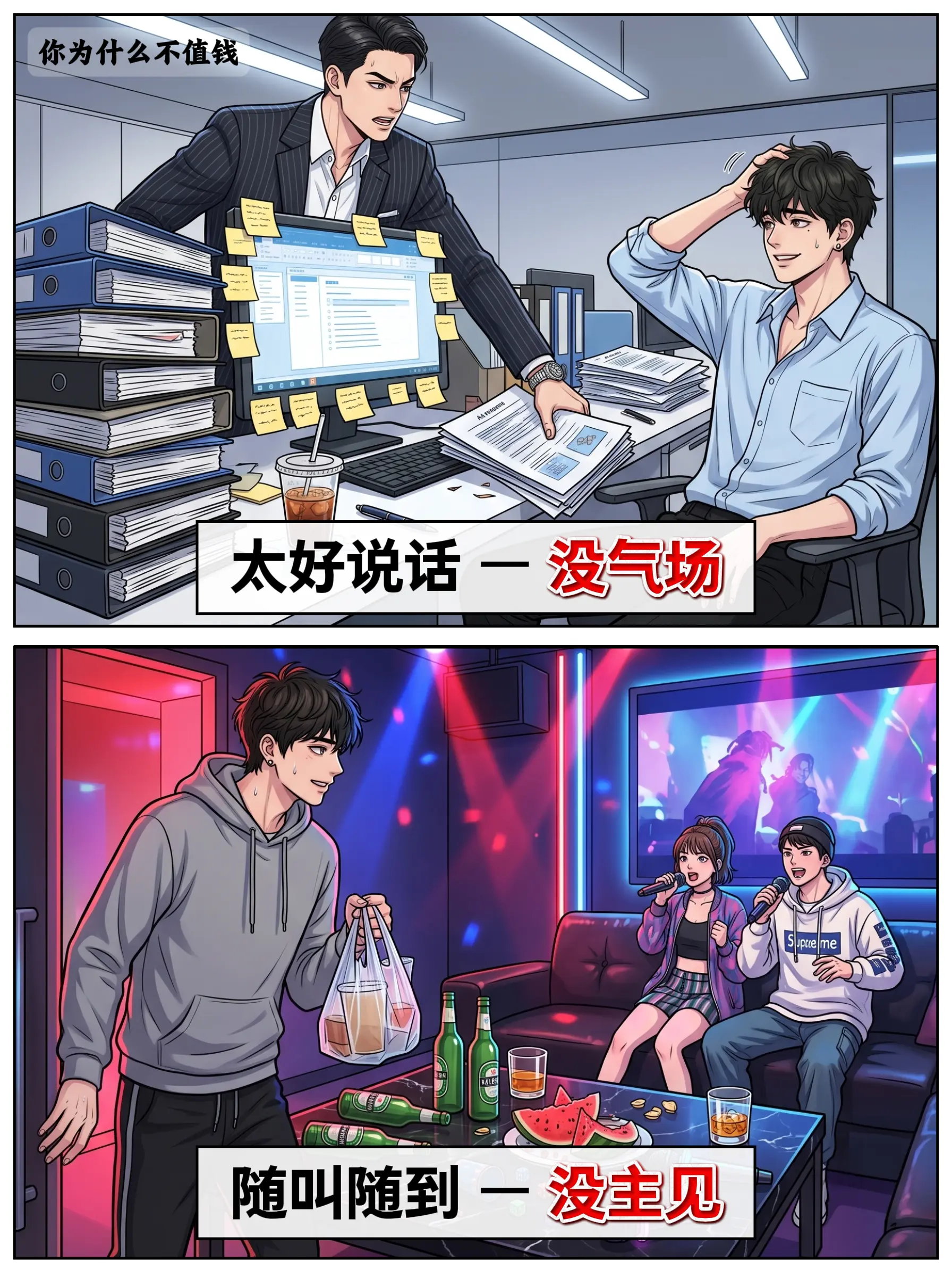 你必须要让自己有价值