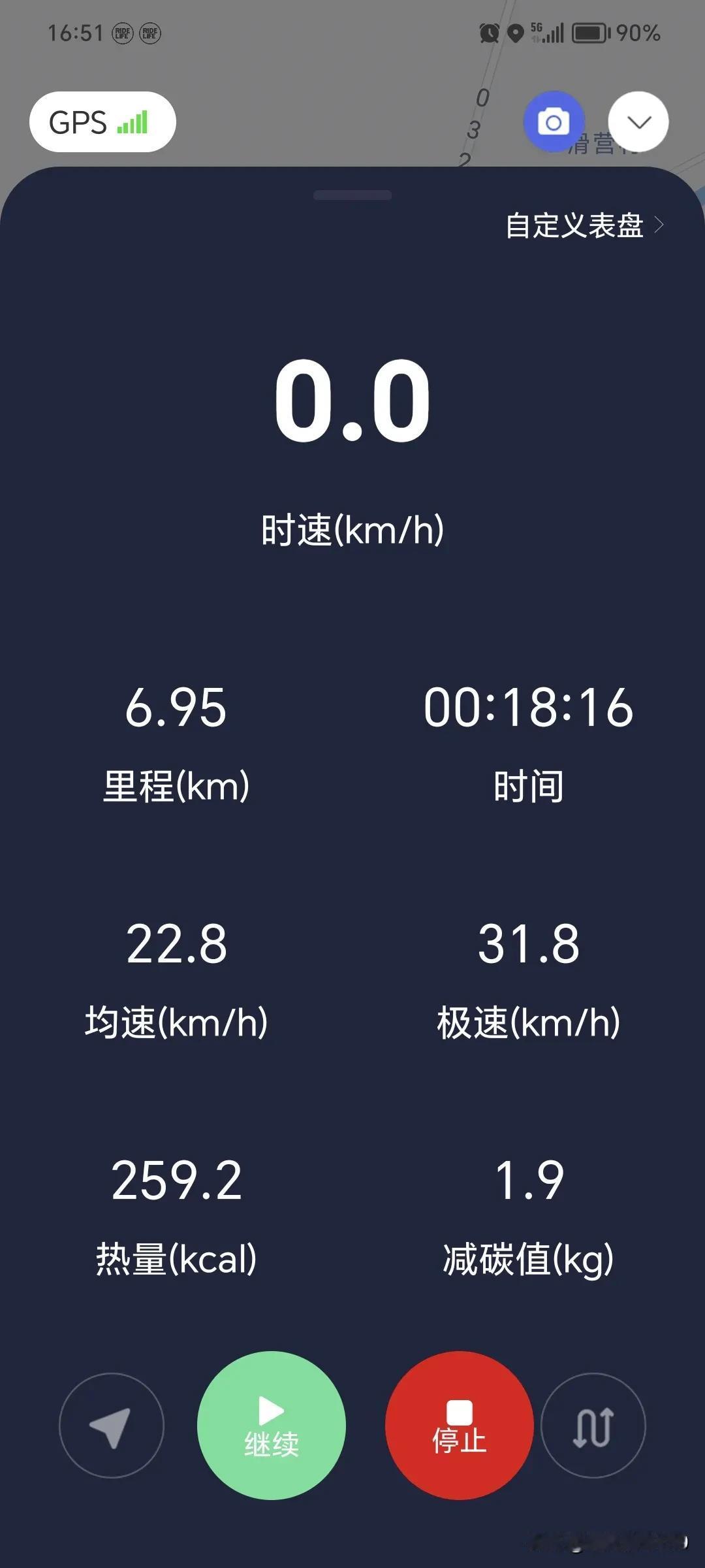 一个人的骑行