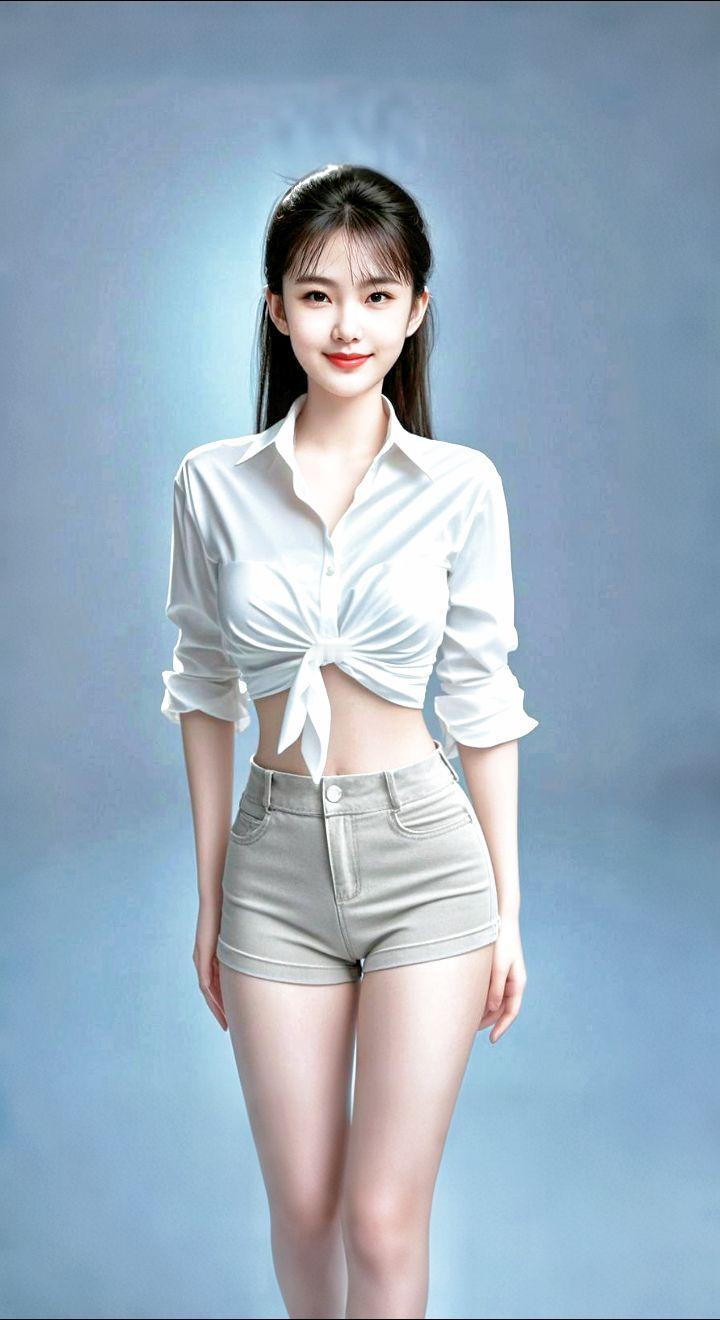 AI扩图 AI优雅身姿