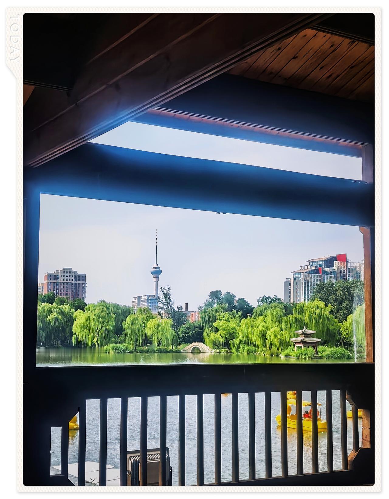 拍一张你的城市美景紫竹院随手拍