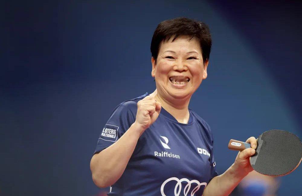 63岁的倪夏莲仍驰骋赛场，
43岁的韩莹连克陈熠、王曼昱，
32岁的朱雨玲勇夺多