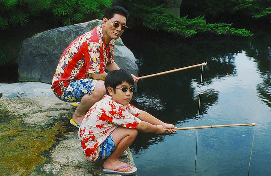 “天使终究是不会来的，可是我们还有北斗七星。”，《菊次郎的夏天》，1999年。 