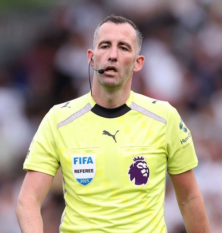 确认：克里斯·卡瓦纳已被指定执法周六晚场伯恩茅斯对阵阿森纳的比赛。保罗·蒂尔尼将