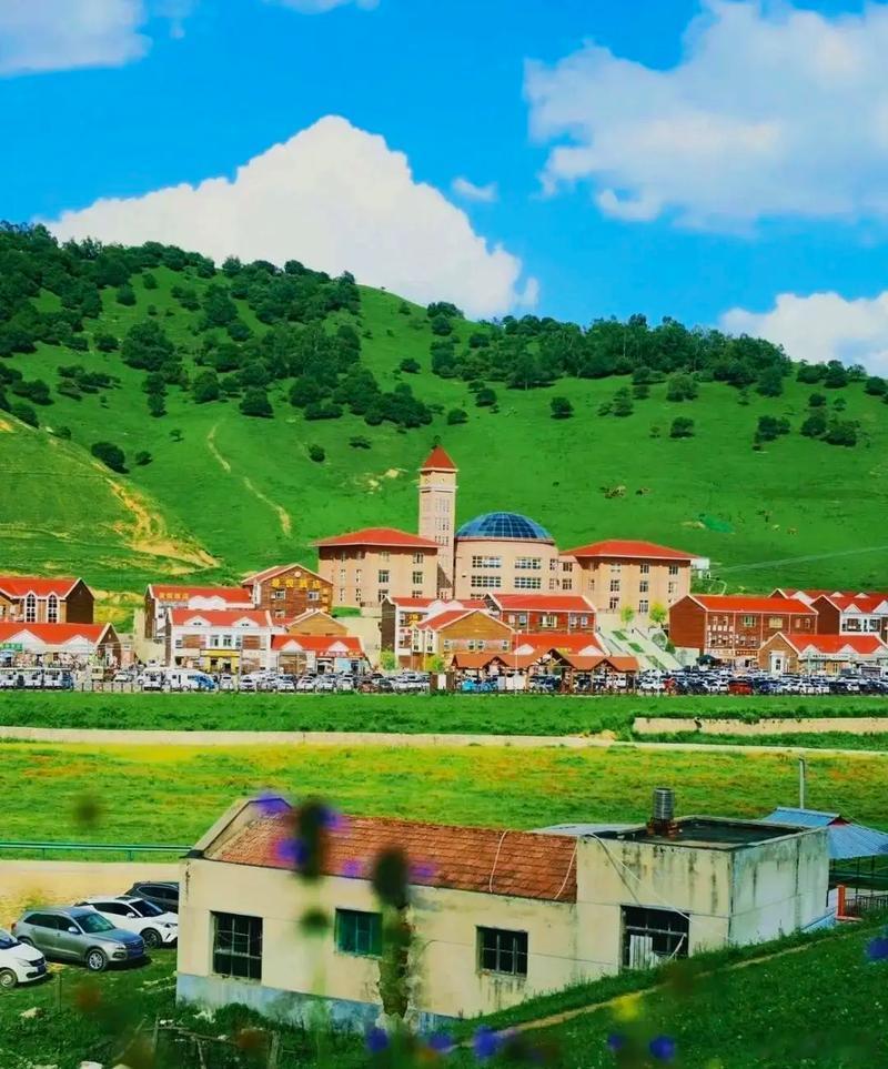 消夏好去处，去关山牧场。 