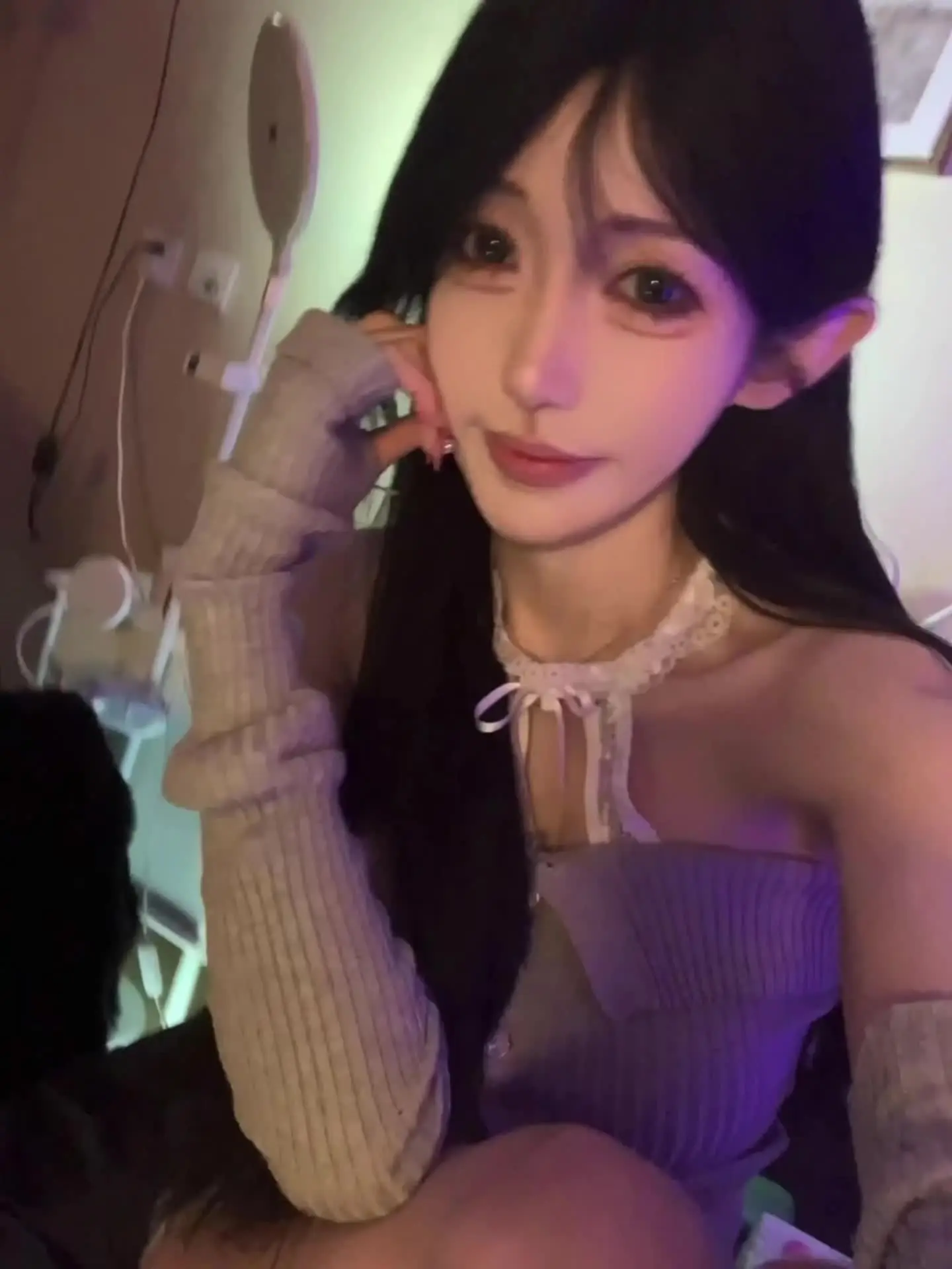 以后我只会跟觉得我可爱的人说话了