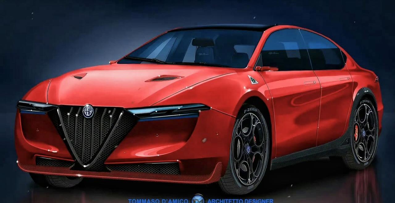 【新阿尔法·罗密欧Giulia将于2026年推出】新车将会基于STLA Larg