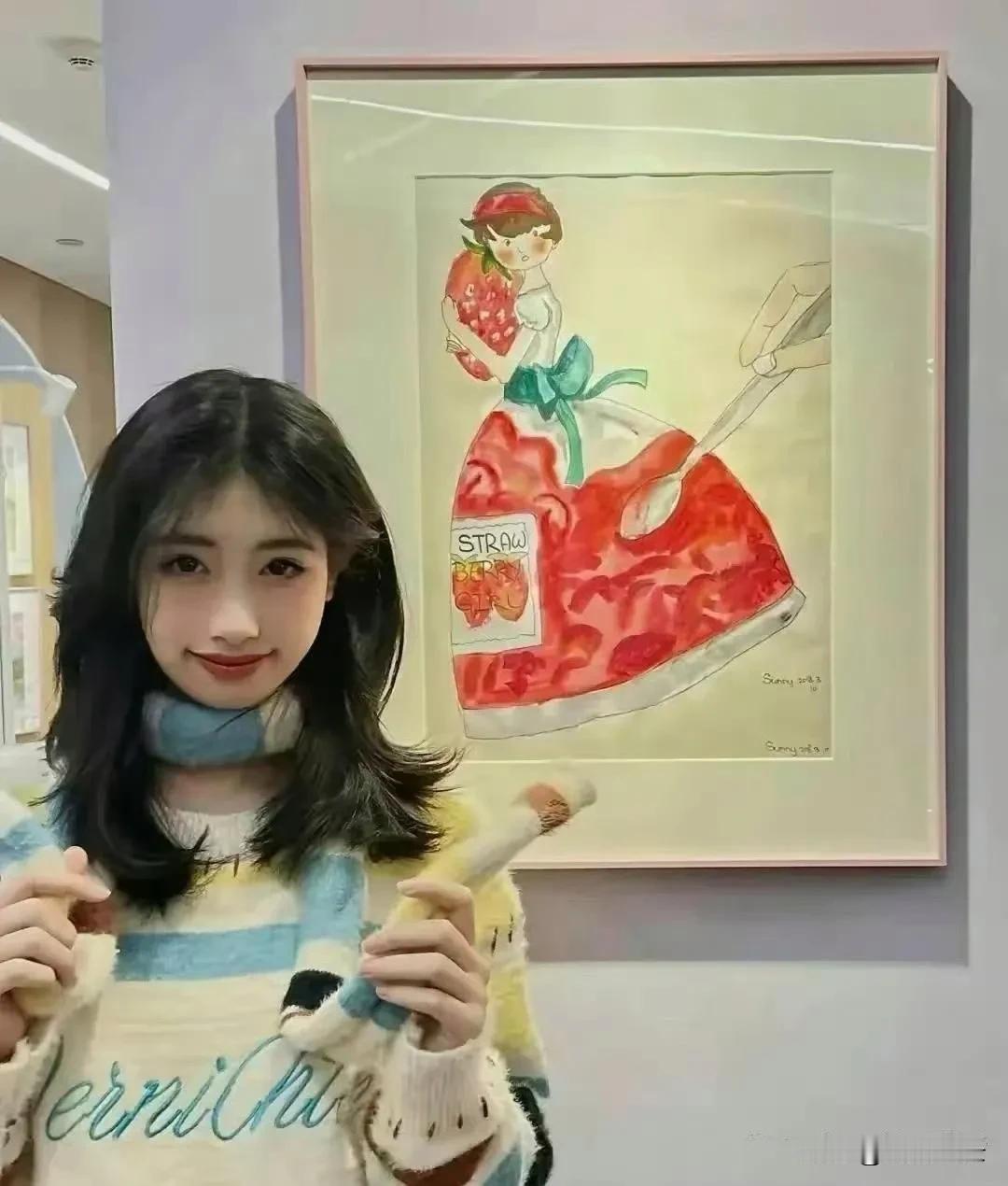 冯小刚女儿要办画展，星二代都是走这种路线吗？！[思考][思考]#娱乐圈新奇现象#