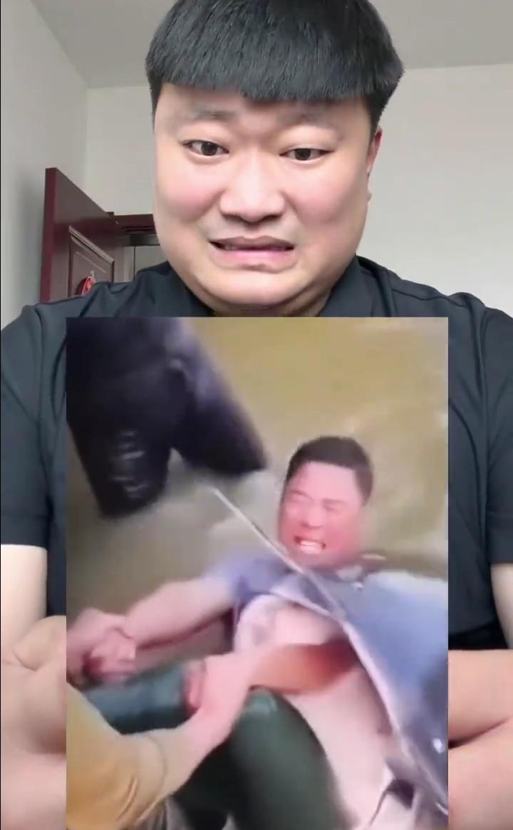 别松手，松口一定要出去，再来一个松口。