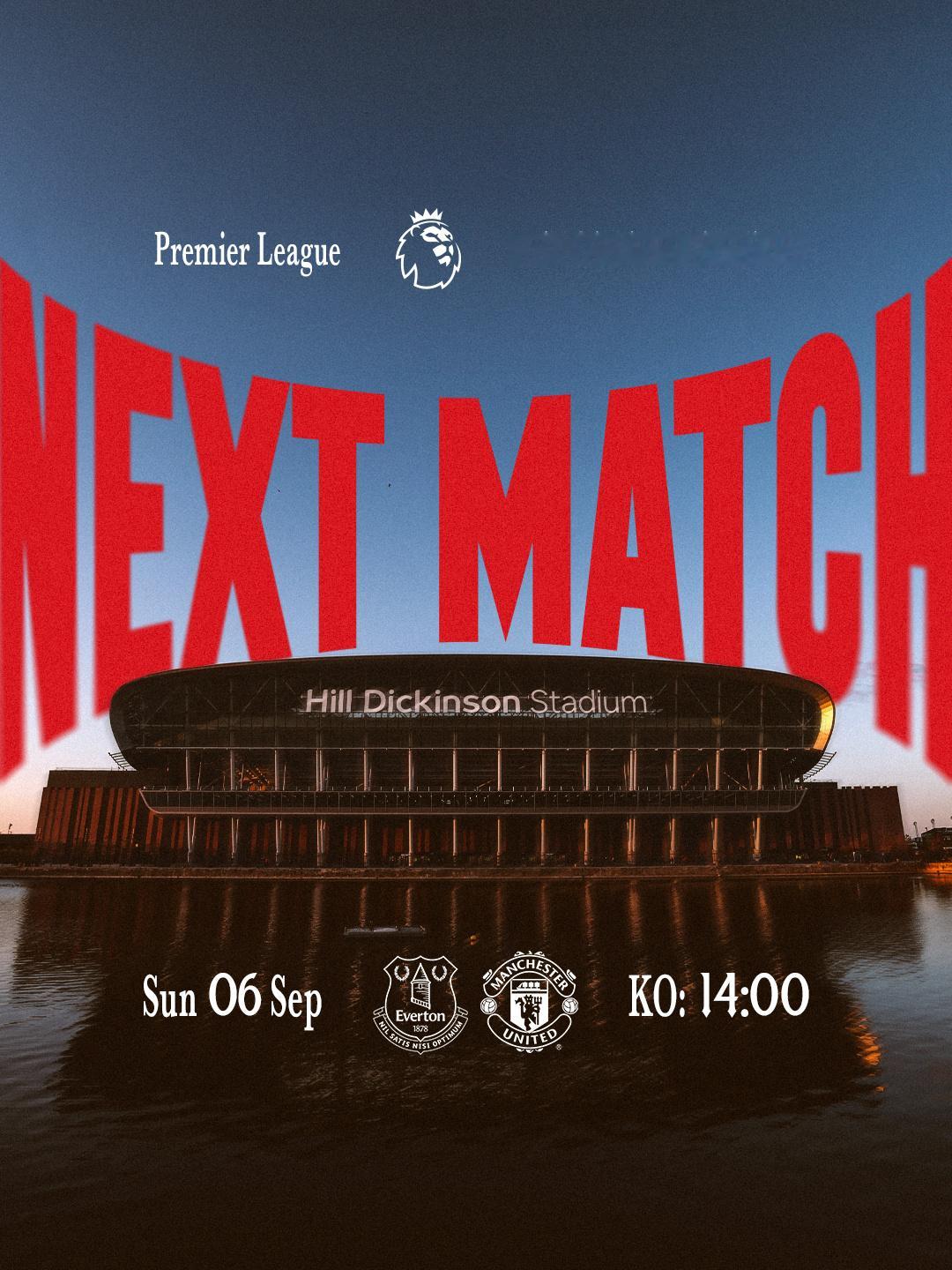 Match Day！今晚9点，曼联客战埃弗顿！曼联[超话]埃弗顿vs曼联 ​​​