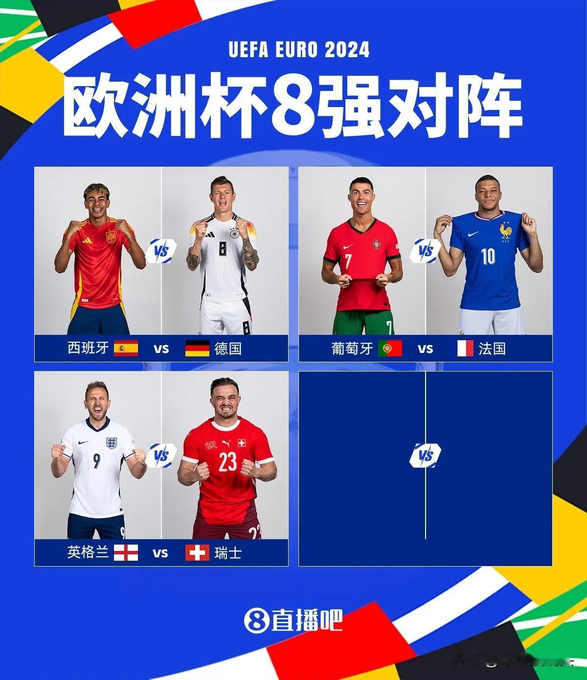 随着葡萄牙3：0斯洛文尼亚，这4个国家队开始慌了

法国🇫🇷

复仇？还是增