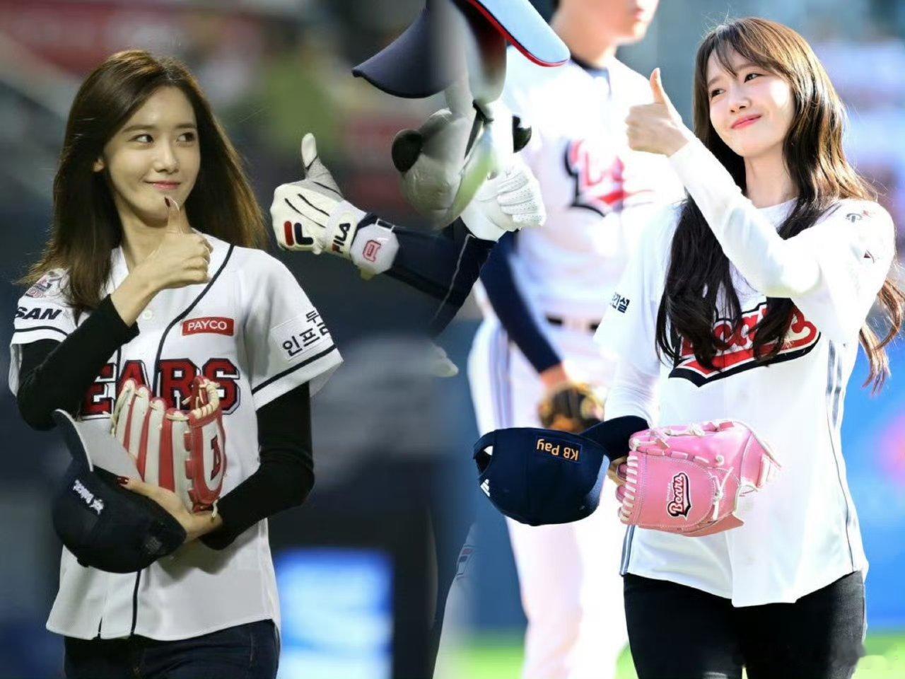 林允儿棒球开球 自律是最大的保鲜方式！ 