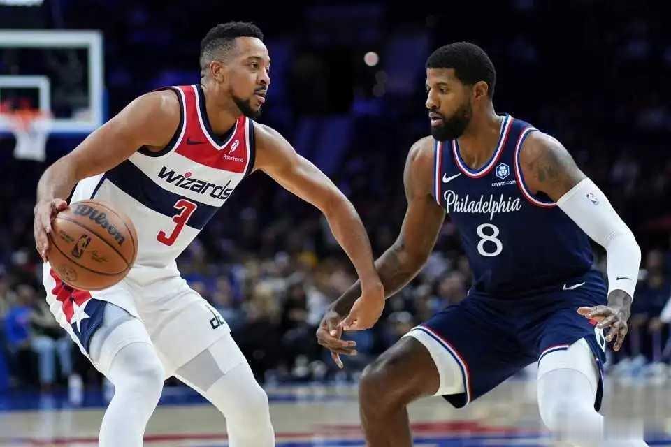 马克西35+6单节20分 76人双杀奇才 他连续20场20+列队史第三北京时间1