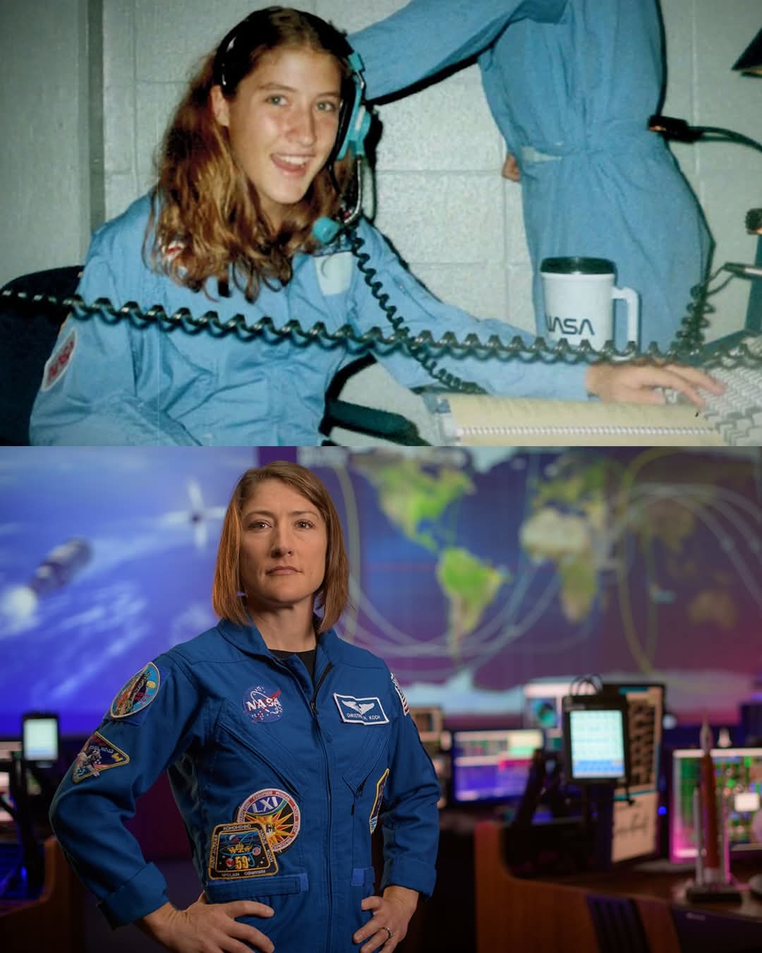 来自已安全返回地球的美国宇航局宇航员克里斯蒂娜·科赫的讯息：“感谢所有关注我旅程