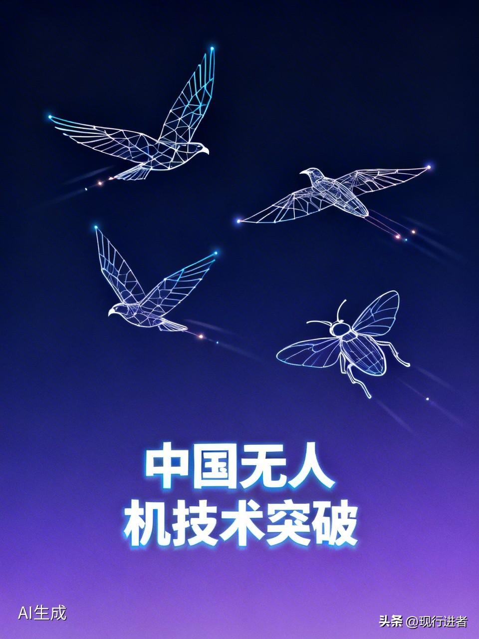 中国无人机技术正迎来仿生学革命。北京科技大学科研团队成功研制出四款仿生扑翼无人机