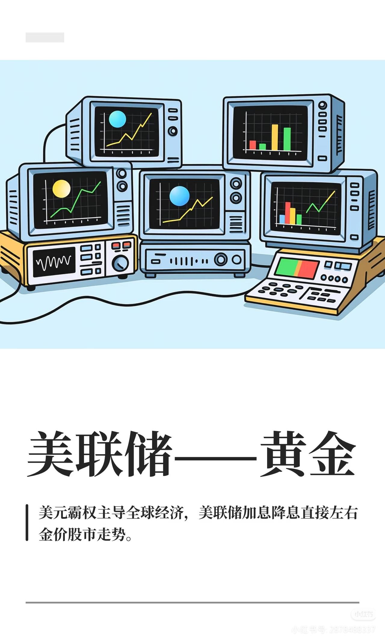 看懂美联储与黄金的底层绑定逻辑，持仓黄金再也不慌
很多人炒黄金、紫金矿业只盯日内