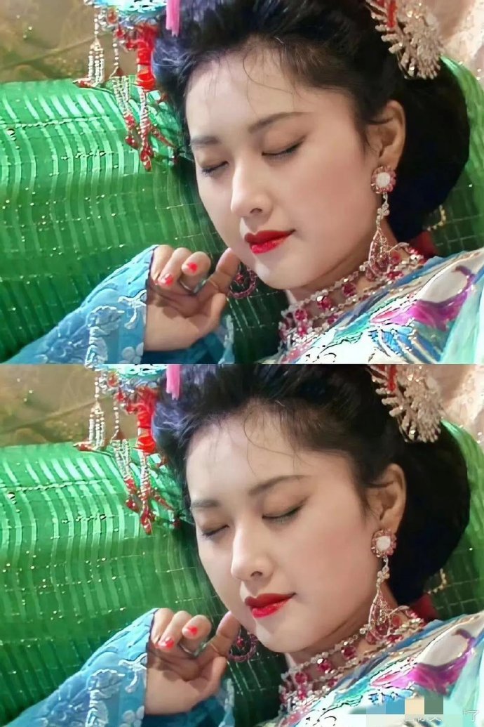 当时看的时候只感觉到了高贵，这么繁琐的造型，竟都没有塑料感，反观现在的东西真是越