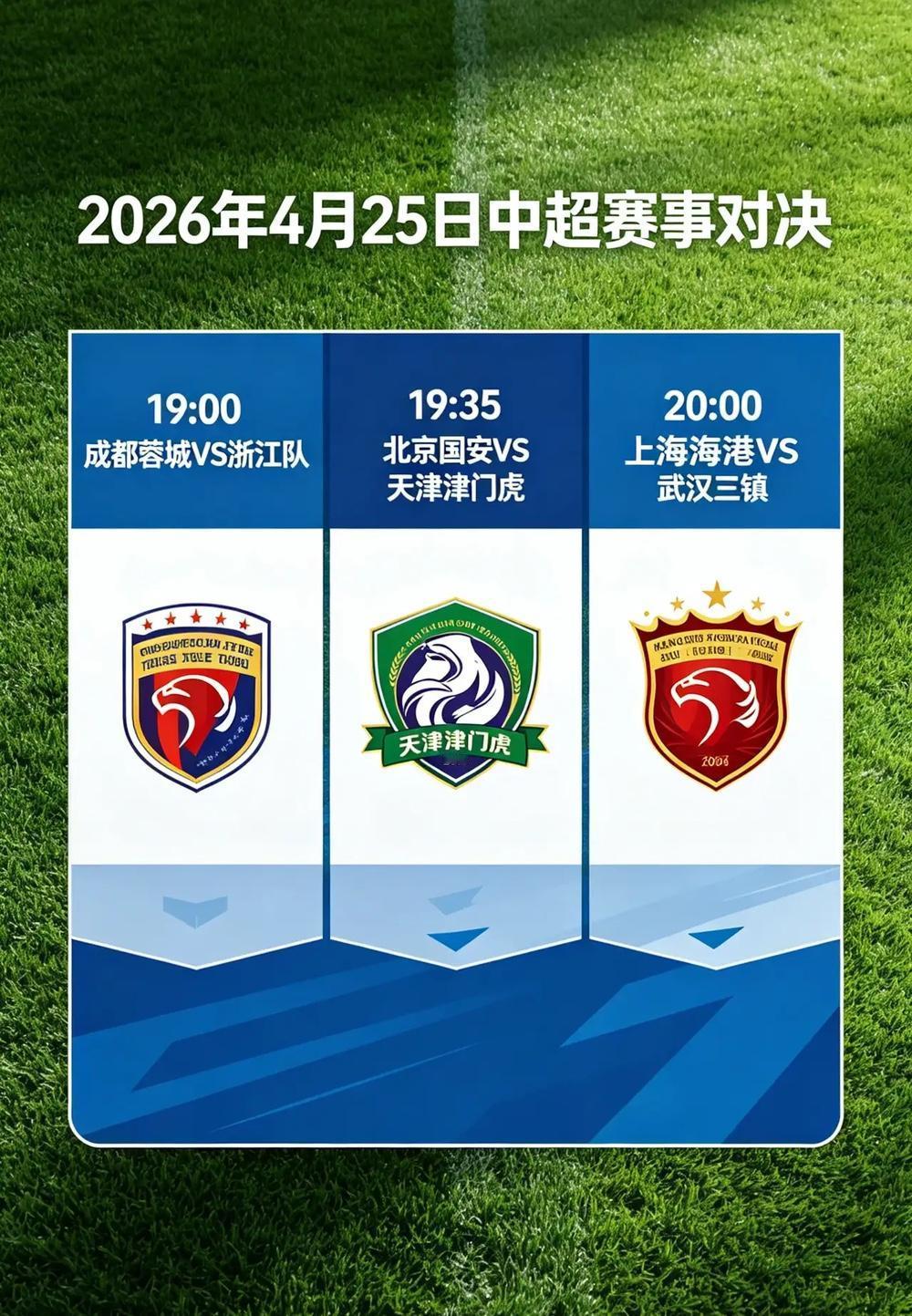 今晚中超三场德比前瞻：蓉城冲五连胜，海港单外援难有作为

今晚中超第八轮率先上演