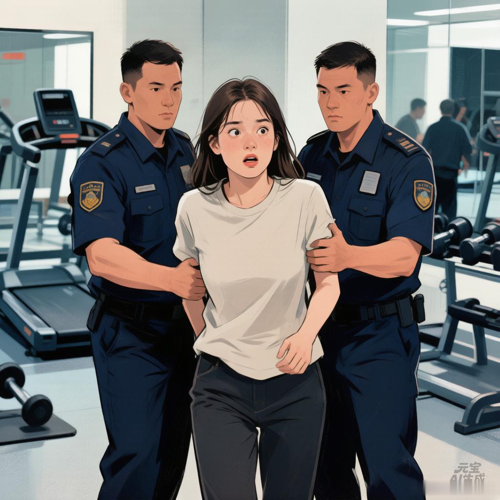女子多次恶意退款健身时被抓 近日，一名女子因长期恶意退款涉嫌违法，在健身房锻炼时
