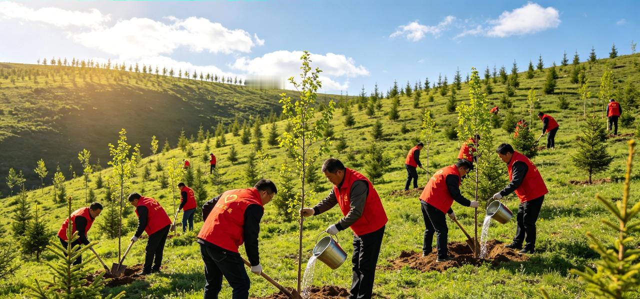 图们开展春季植树造林活动

         春风送暖，万物复苏，眼下正是植树造