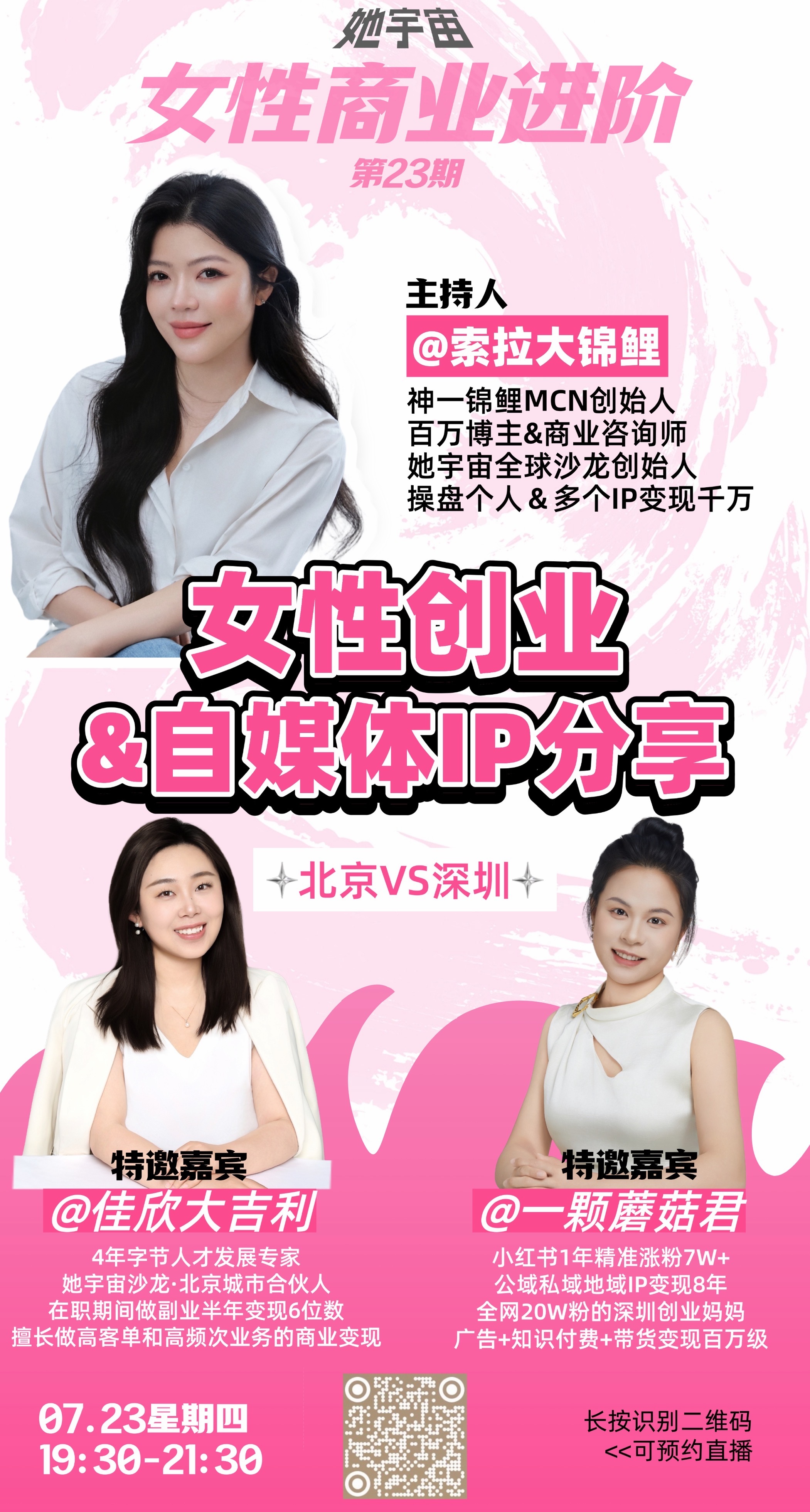 北京和深圳搞钱女性，有什么路径可以参考？身处职场却无奈的时候，如何有心力开启副业