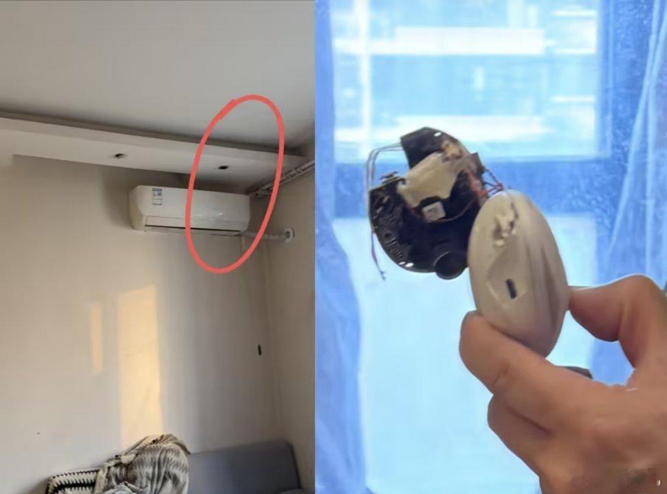 独居女租客卧室灯筒内藏摄像头近日，临沂一名独居女生称在出租房内发现偷拍设备。报警