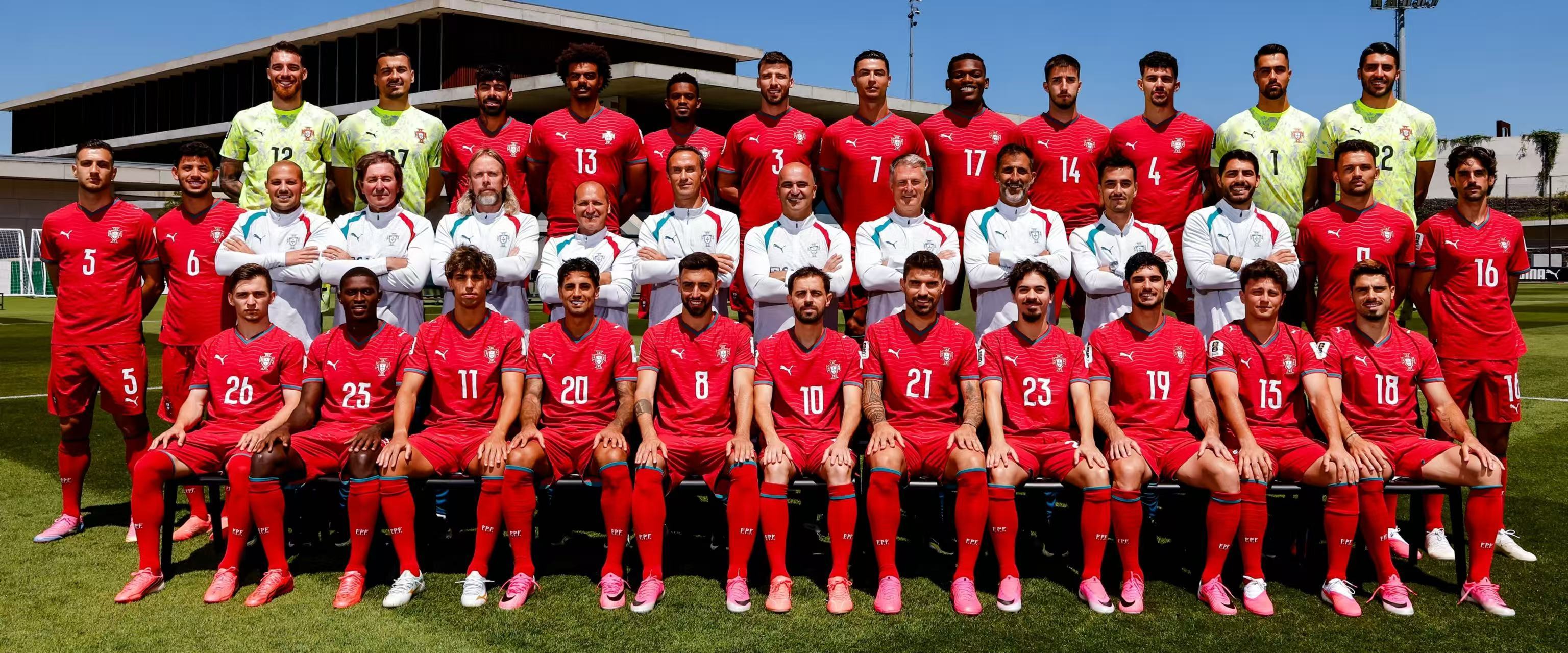 C罗  葡萄牙🇵🇹2026美加墨世界杯大合照来啦Where all it b