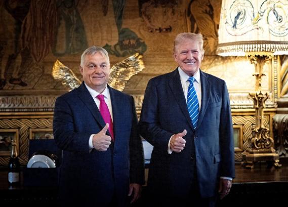 特朗普终于开口说话了，匈牙利大选欧尔班输得很惨，他一点都不着急，反倒直接夸新上台