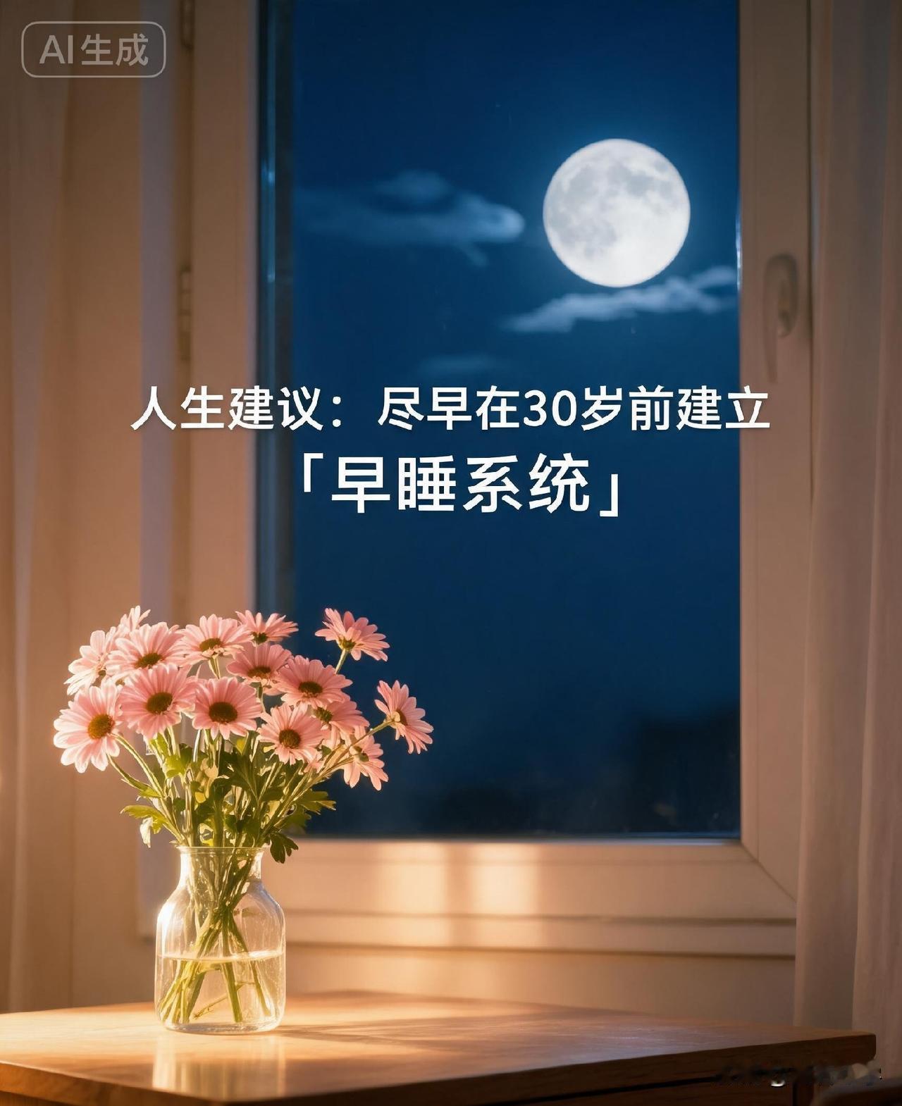 人生建议：尽早在30岁前建立「早睡系统」

网上有个很火的问题：“有什么习惯，是