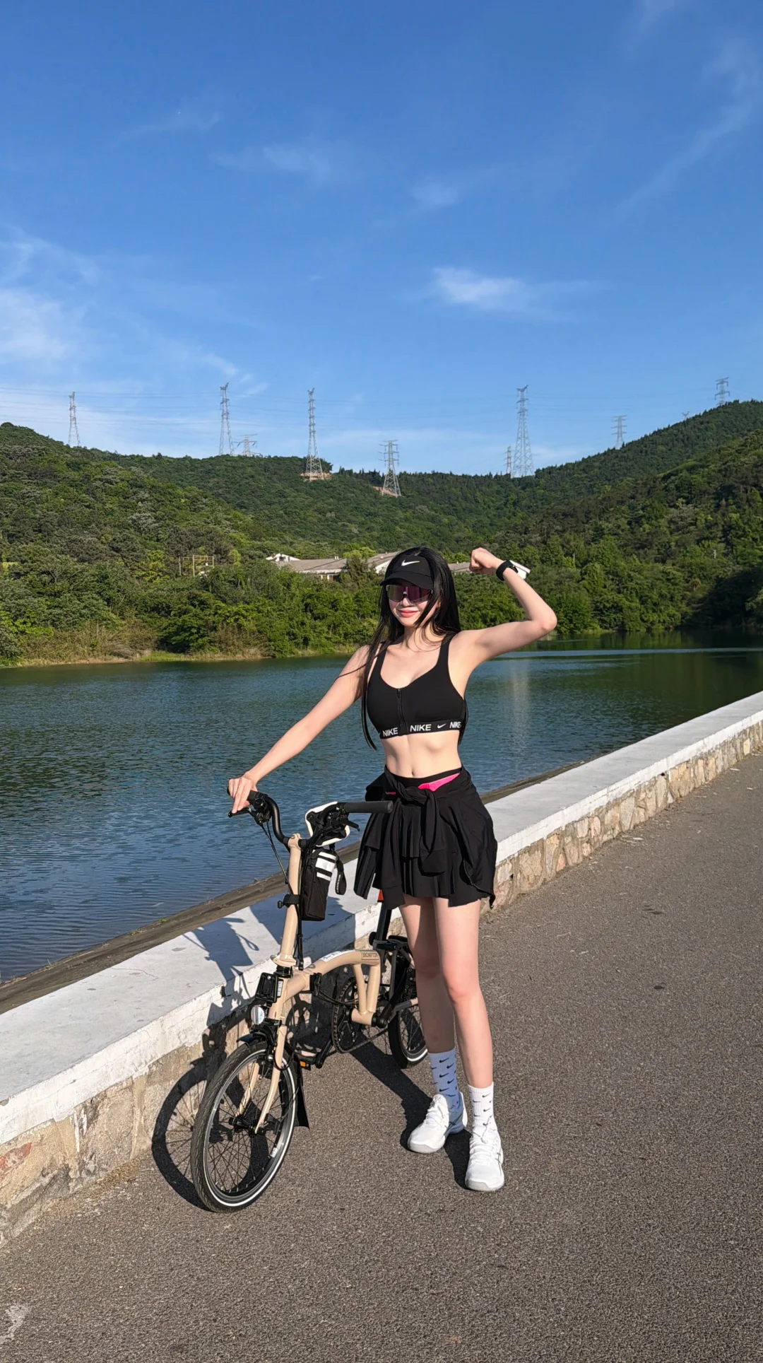 谁说骑车不能拍照？！🚴🏻‍♀️