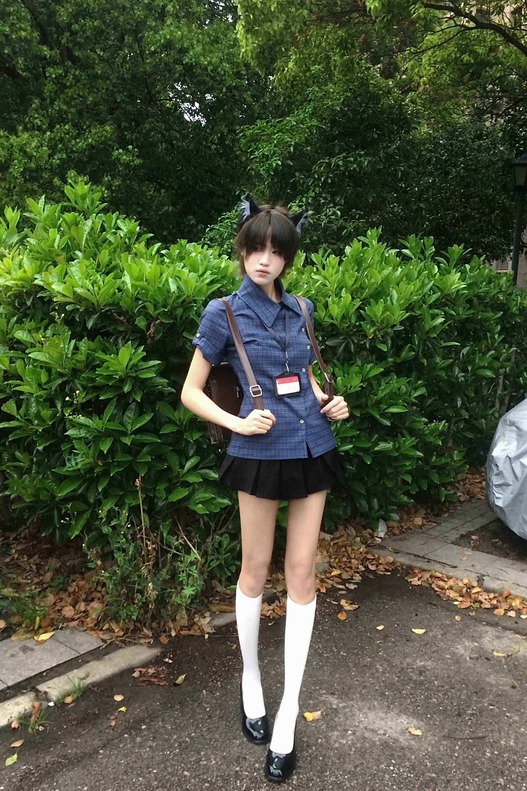 淡淡的日系。
