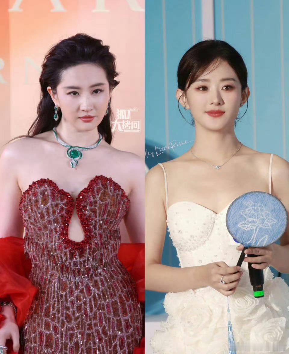 网传85花梯队排名如果刘亦菲和赵丽颖同台，谁会压轴呢？