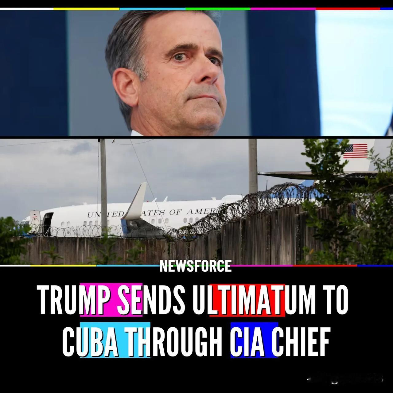 🇺🇸🇨🇺CIA局长在哈瓦那会见古巴领导人

约翰·拉特克利夫前往哈瓦那，