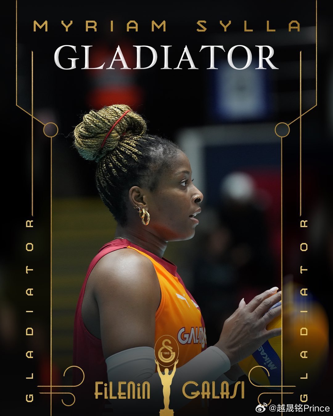 排球 王媛媛留洋第一季 🎞️ 你最爱的电影 × 加拉塔萨雷·大金俱乐部⚡️ 王