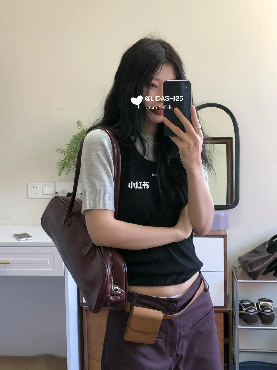 裤子穿包浆了