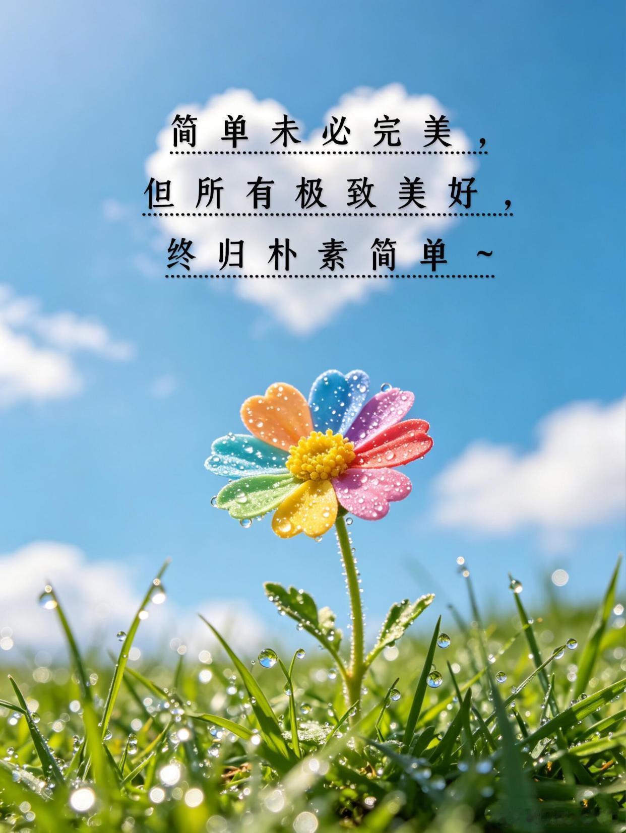 阳光信用 人这一生，最好的解脱，就是放过自己。别再和自己内耗较劲，日子本就普通平