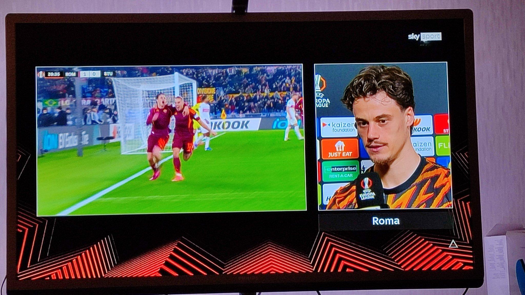 斯维拉尔赛后接受Sky采访，评价了皮西利的射门能力今晚你也是主角之一，谈谈这场比